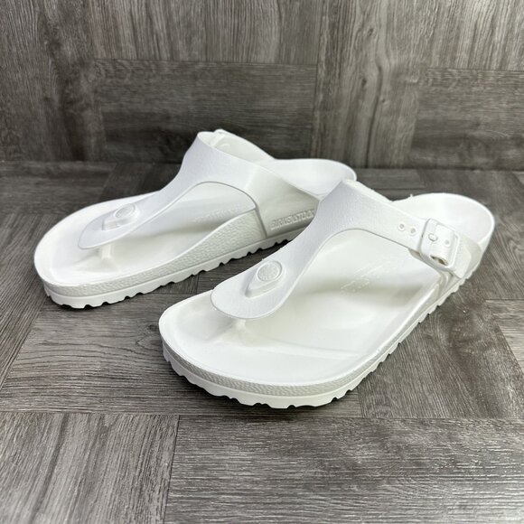 Birkenstock Gizeh Eva Women's size 10/Euro 41 White Thong Sandals - Picture 3 of 7